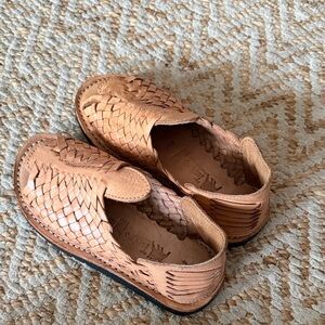 Womens Tan Leather Shoes